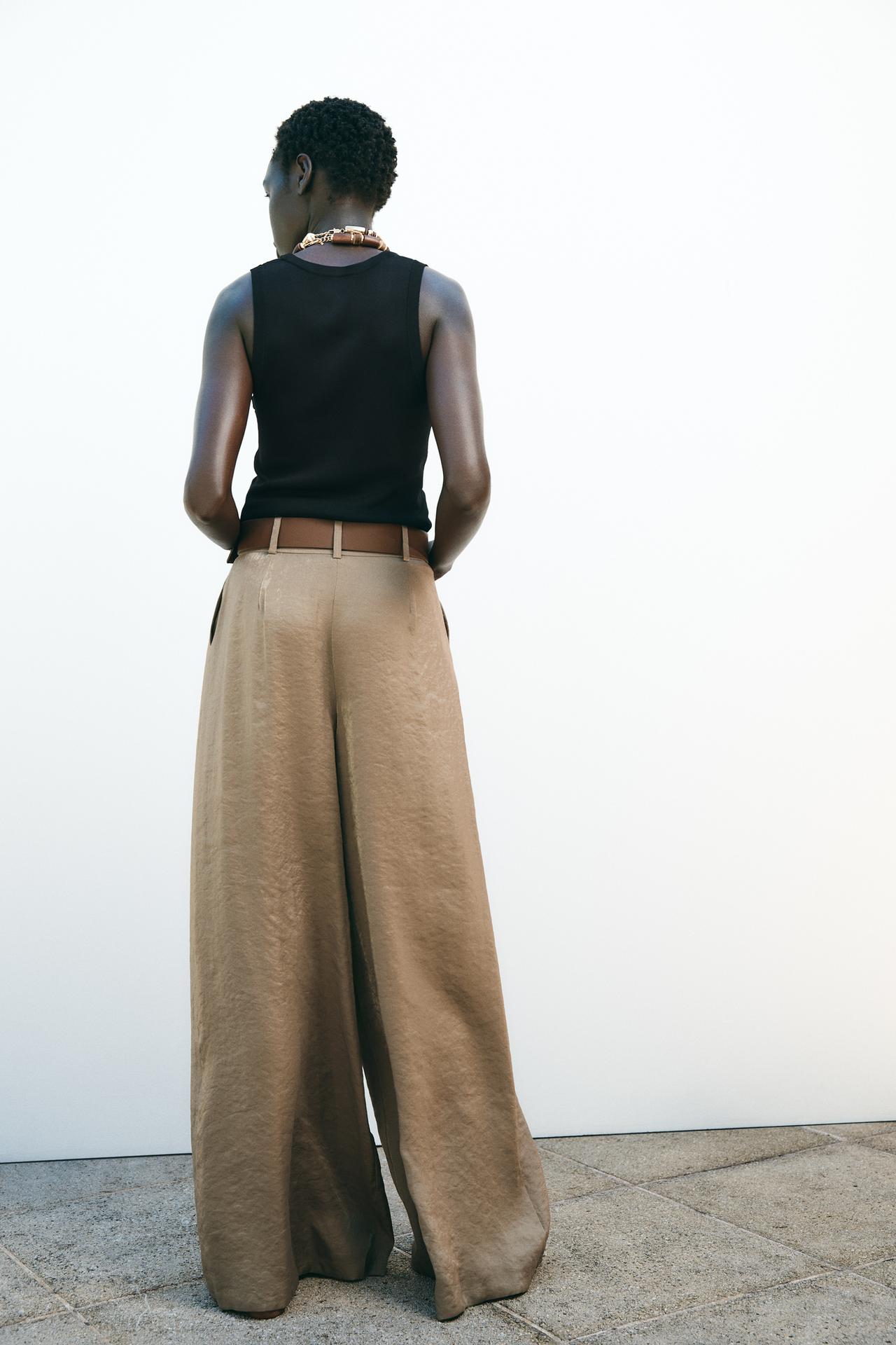 Edie | Satin Trousers