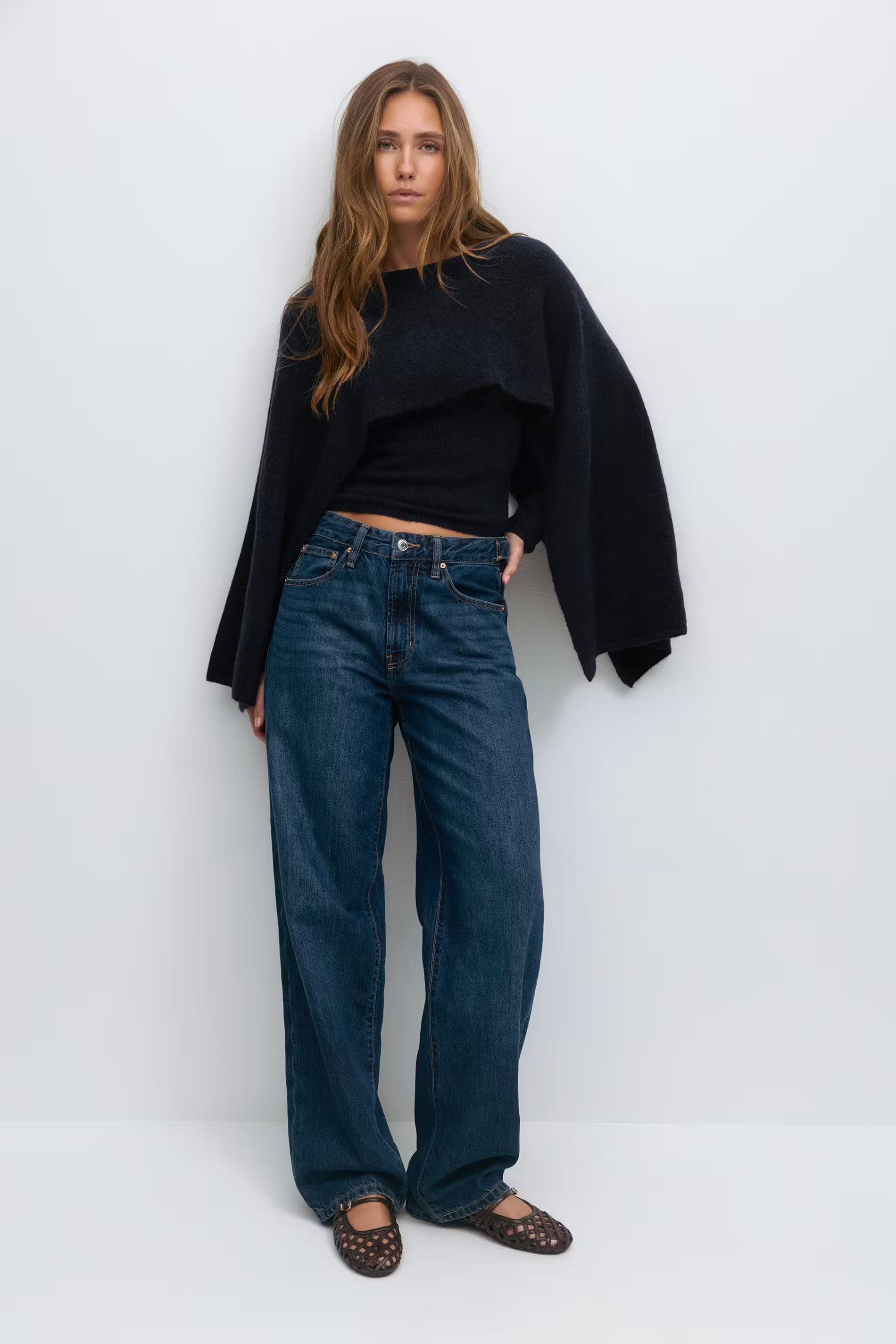 Nerissa | Knitted Cape Top