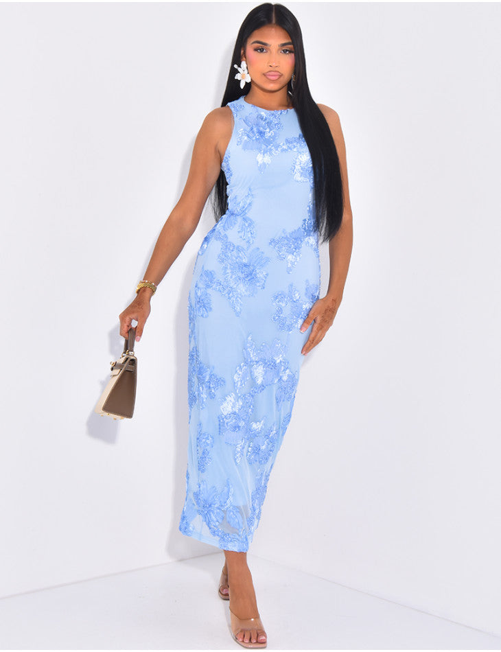Clementine | Sleeveless Long Dress