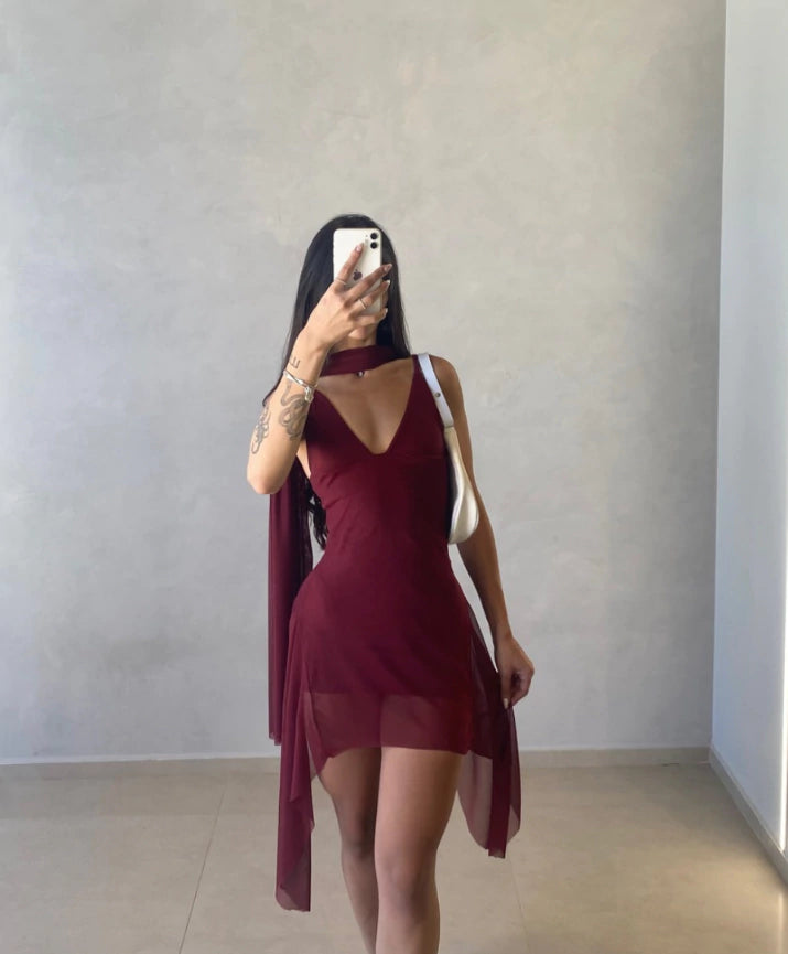 Lavinia | Velvet Dress