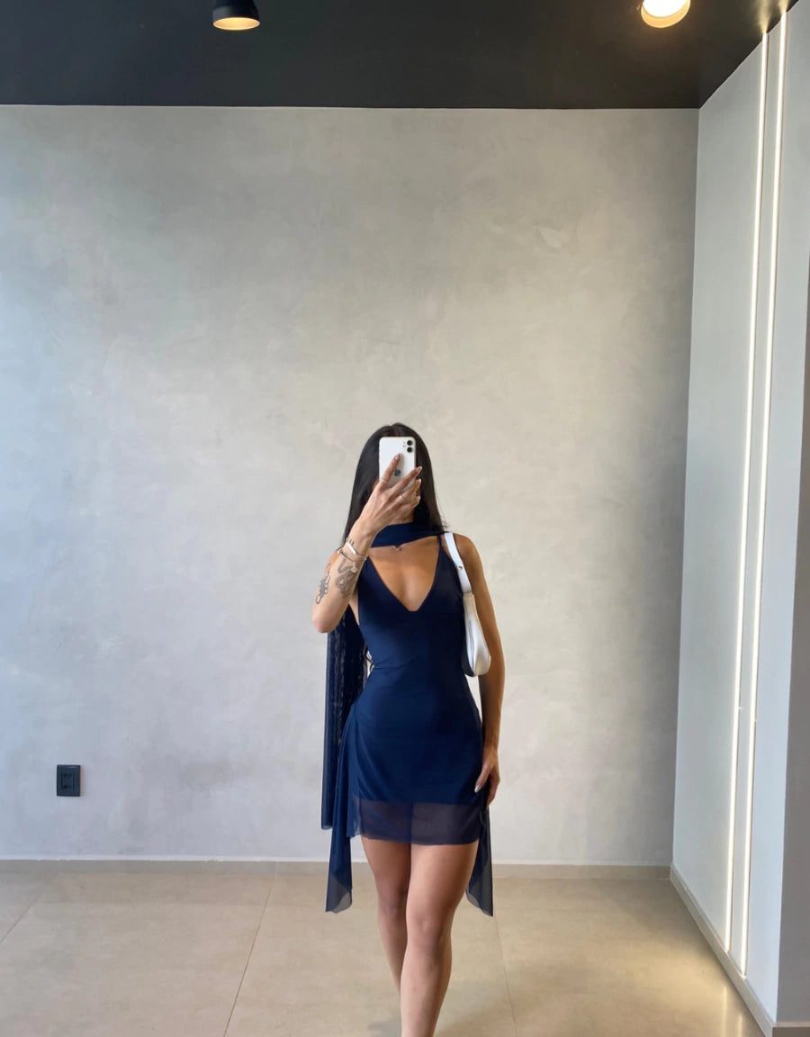 Lavinia | Velvet Dress