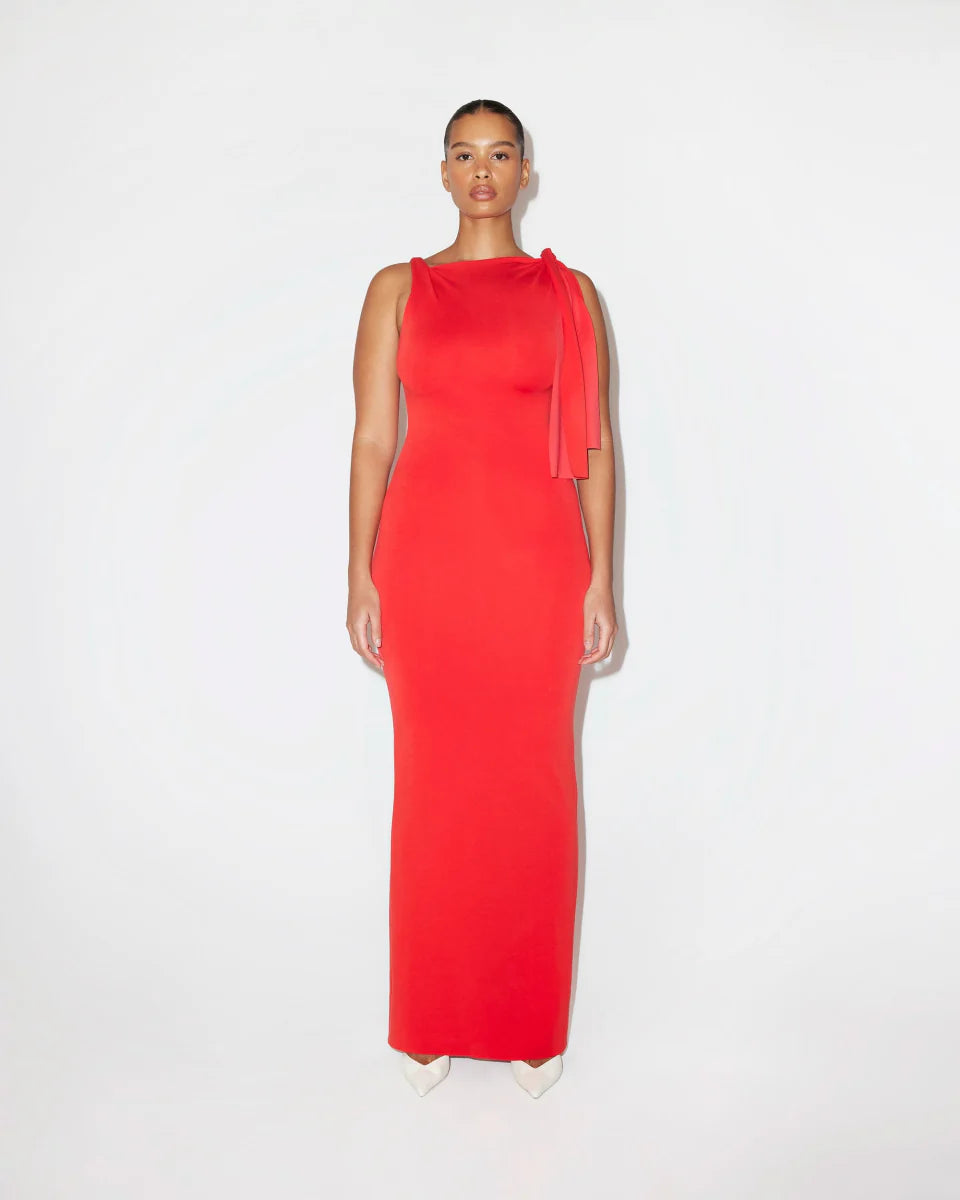 Zara | Knotted Maxi Dress