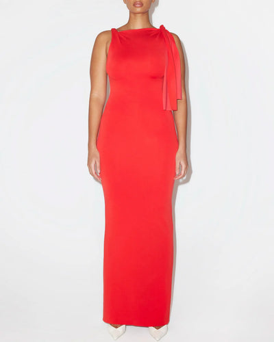 Zara | Knotted Maxi Dress