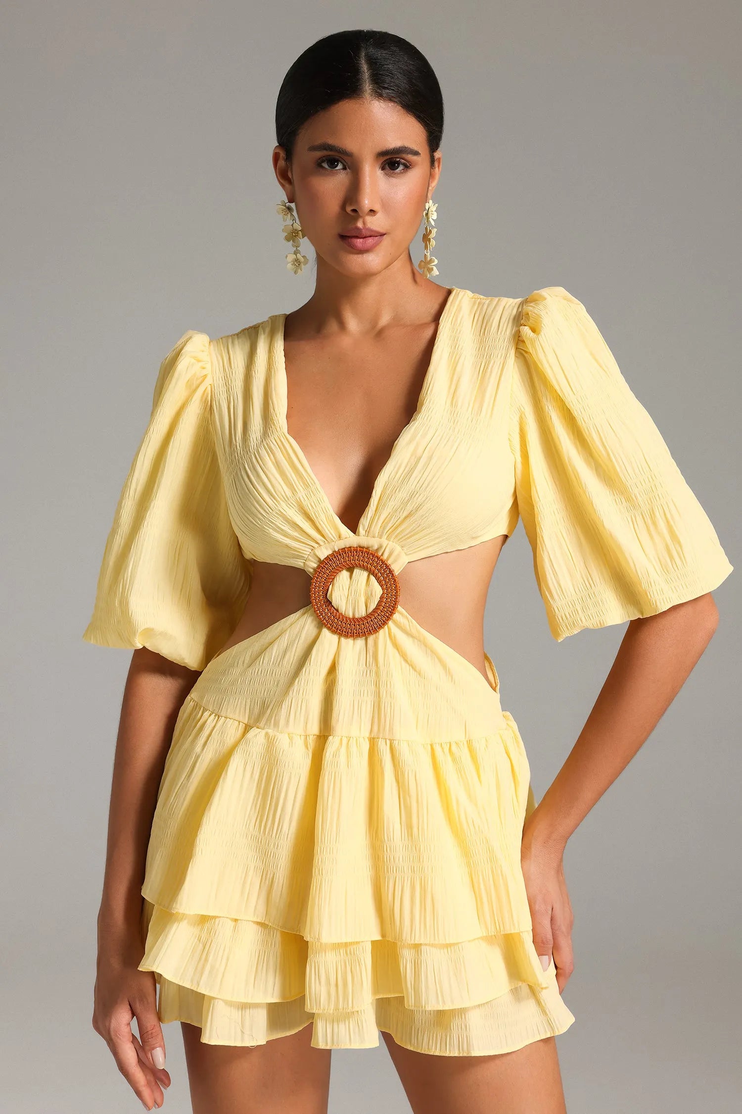 Anya | Ruffle Dress