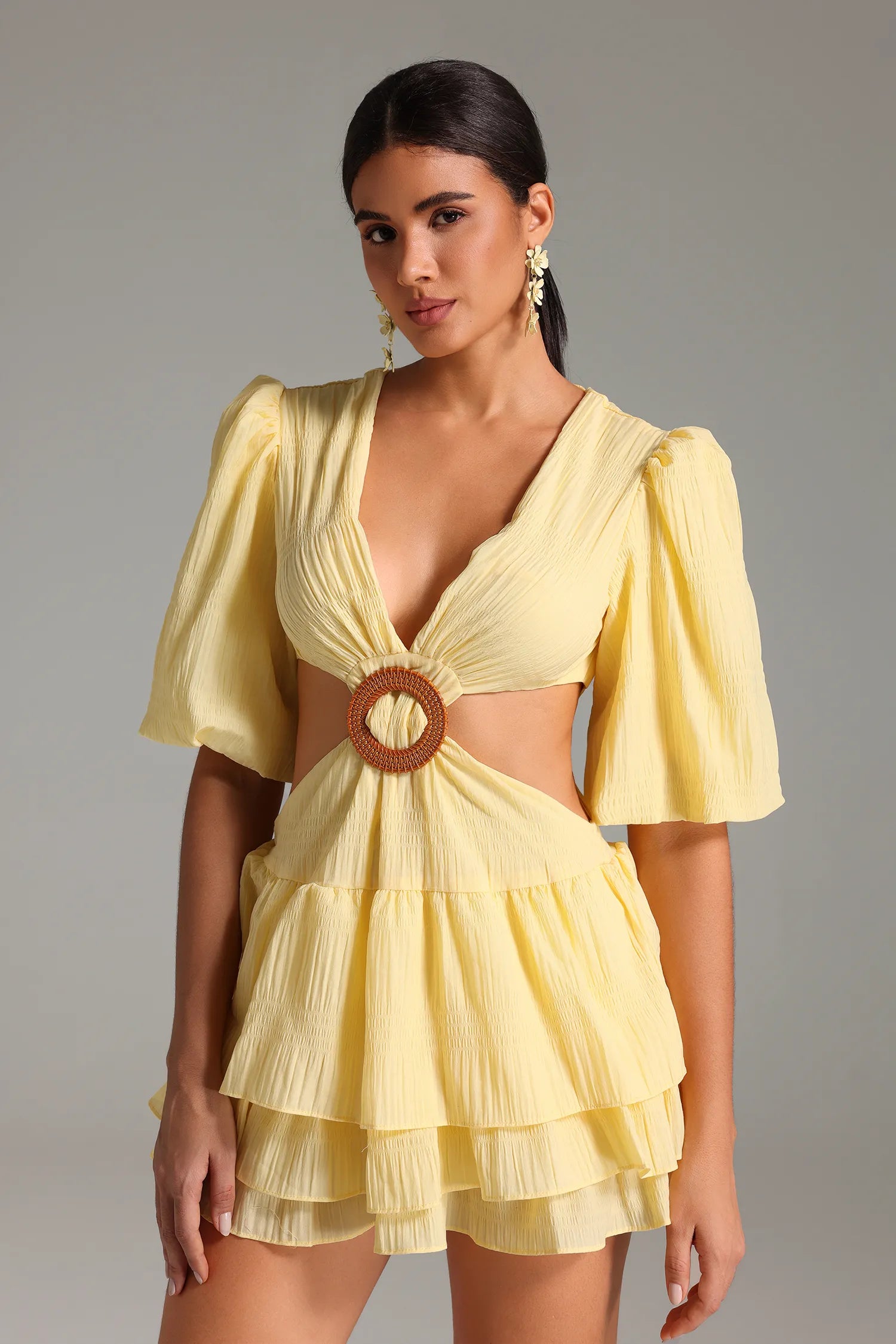 Anya | Ruffle Dress